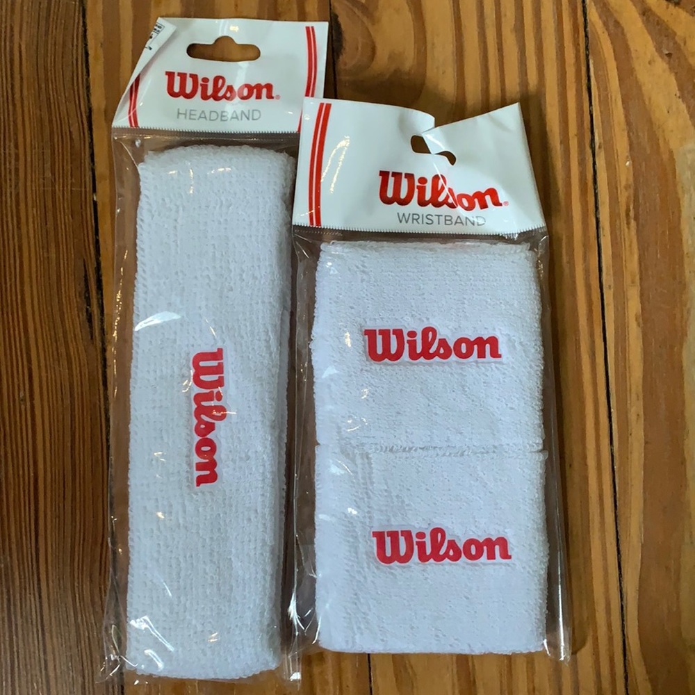 Wilson Headband & Wristband